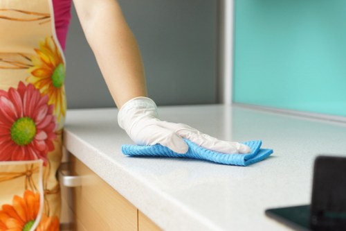 Risk assessment being completed before cleaning