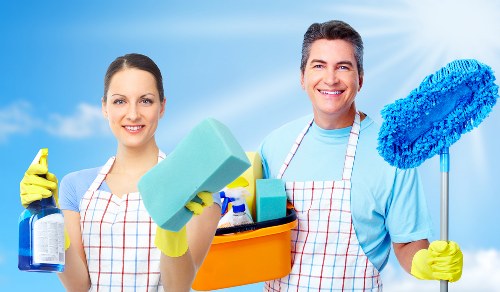 Deep cleaning a bathroom in Richmond upon Thames
