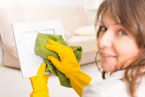 Detailed after builders cleaning services for dust and debris removal